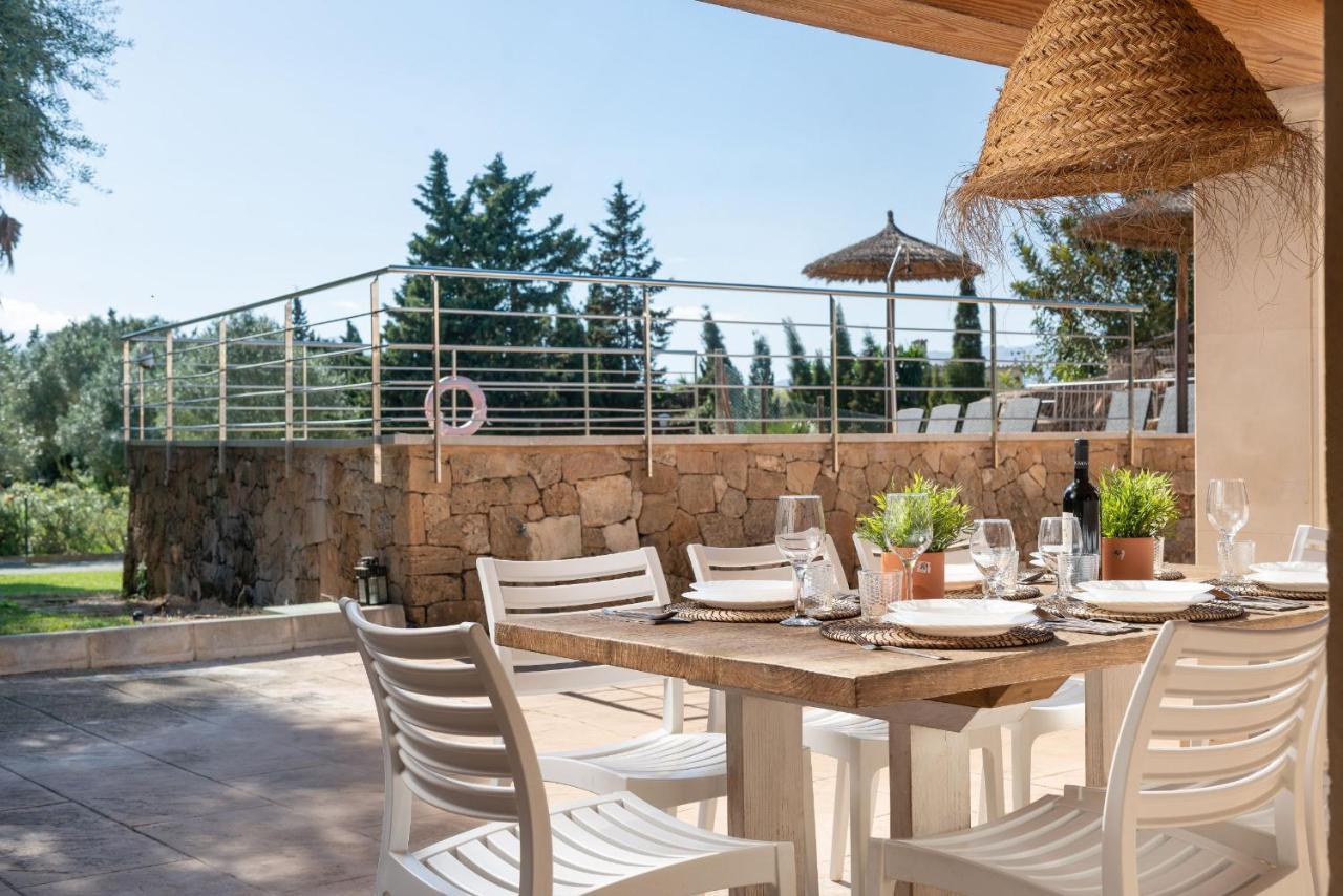 Sa Cova - Alcudia Villa Bagian luar foto
