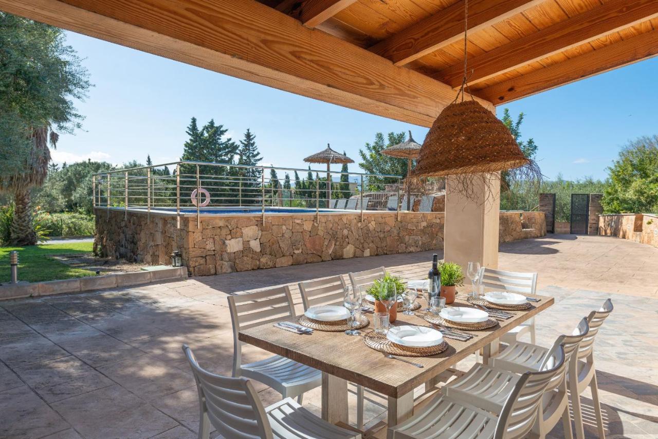 Sa Cova - Alcudia Villa Bagian luar foto